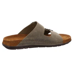 Rohde Herren Pantolette EASYS Beige/Braun/Khaki/Dunkelgrün