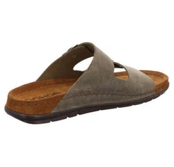 Rohde Herren Pantolette EASYS Beige/Braun/Khaki/Dunkelgrün