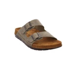 Rohde Herren Pantolette EASYS Beige/Braun/Khaki/Dunkelgrün