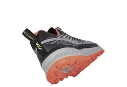 Lowa Trailrunningschuh FORTUX Schwarz/Orange/Grün/Grau/Braun/Dunkelgrau
