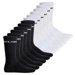 Jack & Jones Sportsocken Tennissocken JACLOGO (Packung, 12er Pack) Weiß/Schwarz/Creme/Dunkelblau