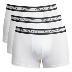 GANT Boxer Shorts BASIC TRUNKS 3-PACK Weiß/Grau