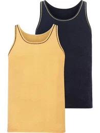 Unterhemd FORTUNATO (Set, 2-St., 2er-Pack) aus pflegeleichter Baumwolle