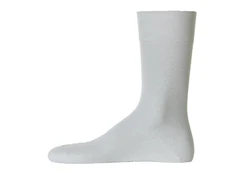 Hudson Herren-Socken Relax Cotton Grau/Weiß/Hellgrau