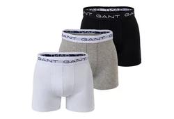 GANT Herren Boxer Shorts 3er Pack Boxer Briefs  Grau