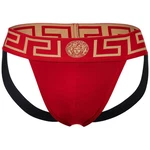 Versace Tanga Herren Jockstrap Rot/Dunkelrot