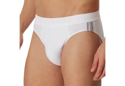 Schiesser Herren Rio Slip 95/5 Grau/Weiß/Hellgrau