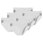 Schiesser Herren Rio Slip 95/5 Grau/Weiß/Hellgrau