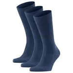 FALKE Kurzsocken Herren Family SO (3er Pack) Dunkelblau/Blau FALKE Kurzsocken Herren Family SO (3er Pack) Dunkelblau/Blau