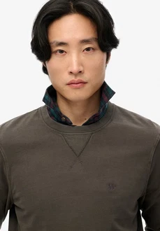 Superdry Sweatshirt 'Essential' Braun/Khaki