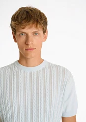 LINDBERGH T-Shirt Hellblau/Grau/Blau