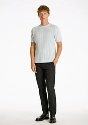 LINDBERGH T-Shirt Hellblau/Grau/Blau
