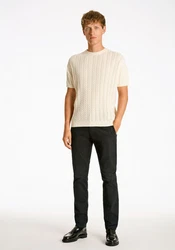 LINDBERGH T-Shirt Weiß/Creme/Beige