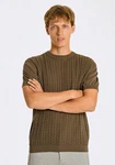 LINDBERGH T-Shirt Khaki/Dunkelgrün/Beige/Braun