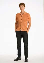 Lindbergh Cardigan Orange/Braun/Beige/Gelb