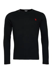 U.S. Polo Assn Langarmshirt USPA Schwarz/Rot