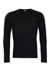 U.S. Polo Assn Langarmshirt USPA Schwarz/Rot