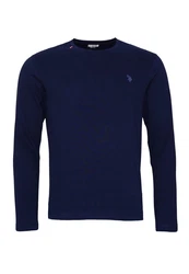 U.S. Polo Assn Langarmshirt USPA Dunkelblau/Blau