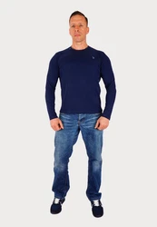 U.S. Polo Assn Langarmshirt USPA Dunkelblau/Blau