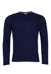 U.S. Polo Assn Sweatshirt Longsleeve USPA Dunkelblau/Blau