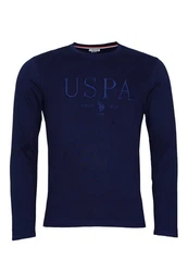 U.S. Polo Assn Sweatshirt Longsleeve USPA Dunkelblau/Blau