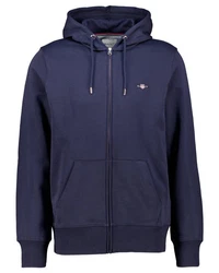 Gant Sweatshirt REGULAR SHIELD FULL ZIP HOODIE Blau