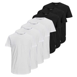 T-Shirt Herren T-Shirt, 7er Pack - JJENOA TEE CREW NECK, (Packung, 7er Pack)