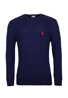 U.S. Polo Assn Strickpullover Pullover Zopfmuster U.S. Polo Assn Strickpullover Pullover Zopfmuster