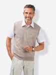 Witt Pullunder Rot/Grau/Beige
