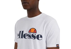 Ellesse T-Shirt SL Prado Weiß/Orange/Lila/Braun/Fliederfarben/Beige