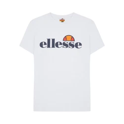 Ellesse T-Shirt SL Prado Weiß/Orange/Lila/Braun/Fliederfarben/Beige