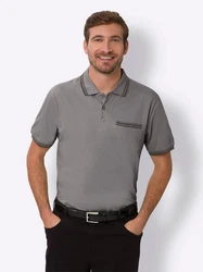 Sieh an! T-Shirt Kurzarm-Poloshirt 