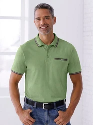 Sieh an! T-Shirt Kurzarm-Poloshirt 