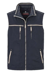 Redpoint Kurzweste Arne Outdoorweste Dunkelblau/Blau/Beige/Grau