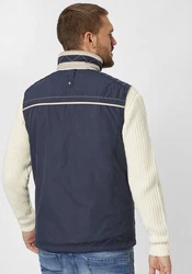 Redpoint Kurzweste Arne Outdoorweste Dunkelblau/Blau/Beige/Grau