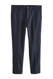 Stoffhose Elegante Hose mit Wollanteil (1-tlg)