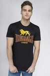 Lonsdale T-Shirt Taverham Braun/Rot/Gold/Schwarz/Gelb