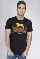 Lonsdale T-Shirt Taverham Braun/Rot/Gold/Schwarz/Gelb