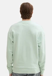 TOM TAILOR Sweatshirt Pullover Hellblau/Türkis/Grün/Hellgrün/Blau