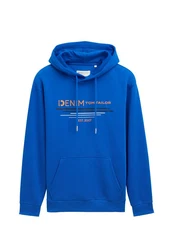 TOM TAILOR Hoodie Kapuzensweatshirt Blau