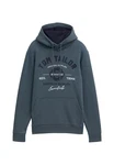 TOM TAILOR Kapuzensweatshirt Hoodie dunkelblau/schwarz/weiß