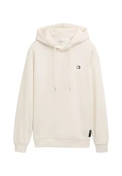 TOM TAILOR Sweatshirt Hoodie Creme/Beige/Weiß/Khaki