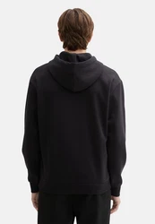 TOM TAILOR Sweatshirt Hoodie Schwarz