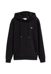 TOM TAILOR Sweatshirt Hoodie Schwarz