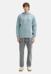 TOM TAILOR Sweatshirt Hoodie Blau/Hellblau