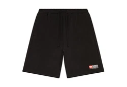 Diesel Herren Sweatshorts P-CROWN-DIV Schwarz