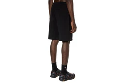 Diesel Herren Sweatshorts P-CROWN-DIV Schwarz