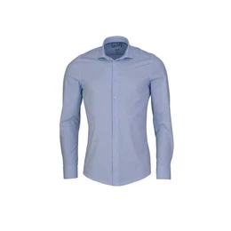 Langarmhemd uni regular fit (1-tlg)