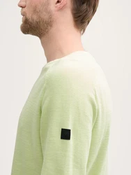 TOM TAILOR Strickpullover Grün/Hellgrün/Neonfarben
