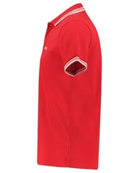BOSS Poloshirt 'Paddy' knallrot/wei